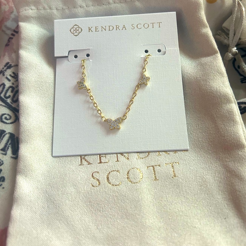 Kendra Scott Lillia butterfly strand necklace